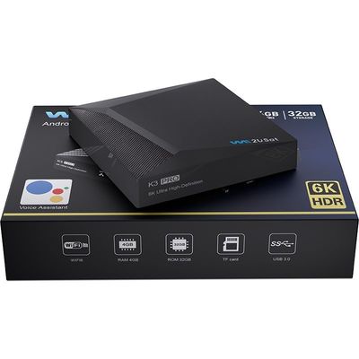 WE2U Sat K3 Pro IPTV Box Android Disfruta de los deportes OEM sin cargo mensual